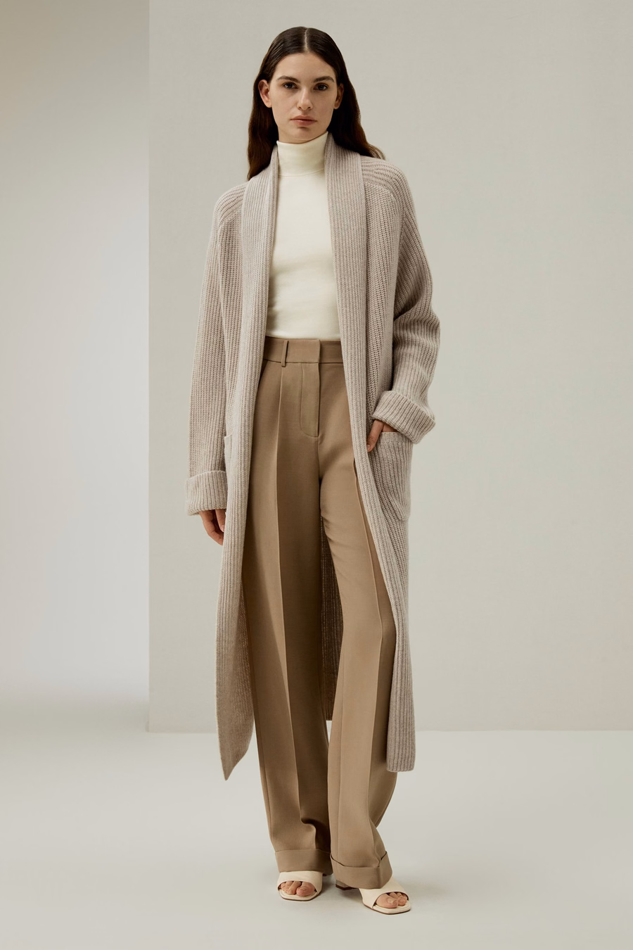 LILYSILK X LYDIA MILLEN 'Evergreen' Cardigan